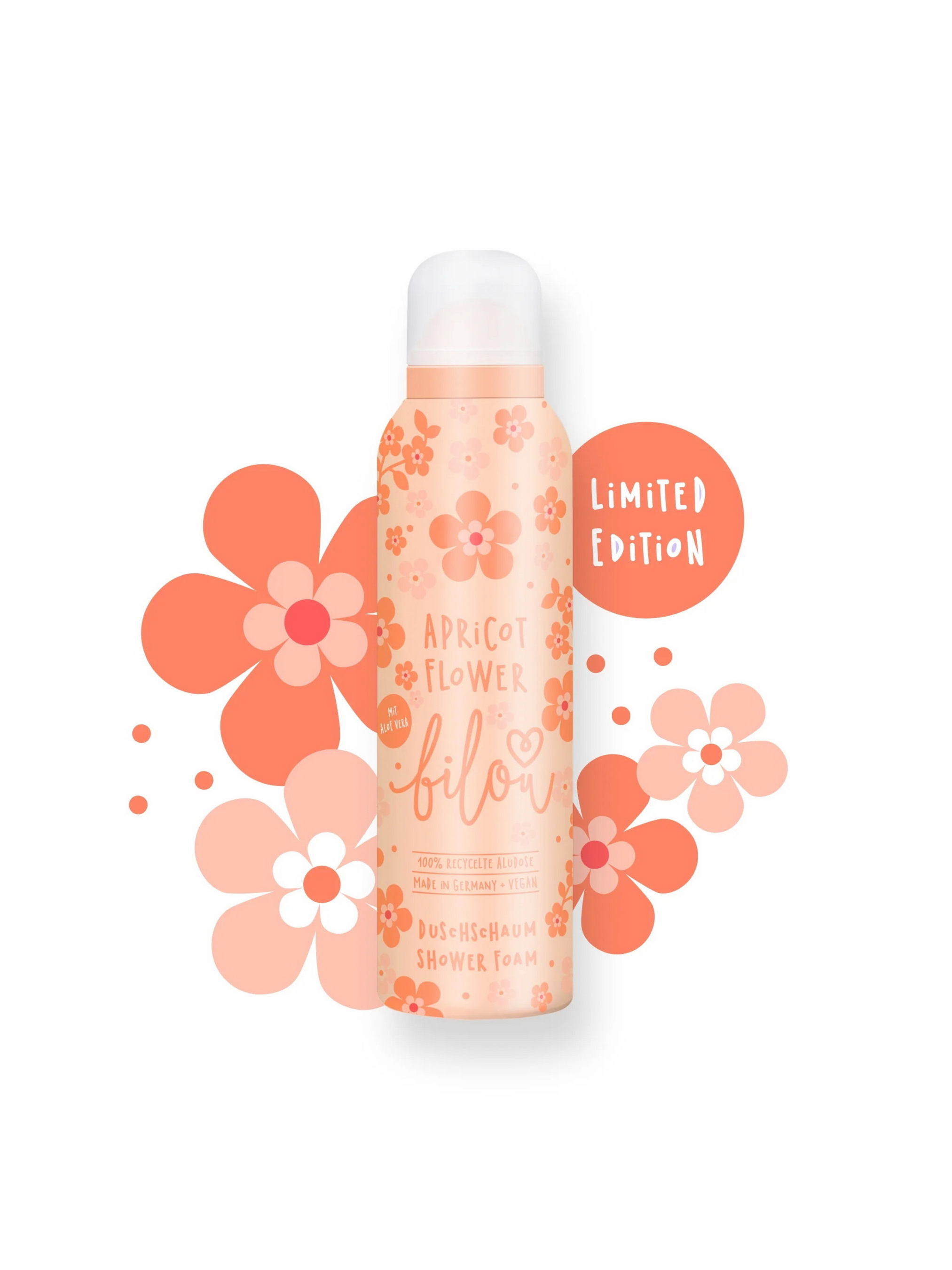 Пінка для душу Bilou Apricot Flower 200 мл