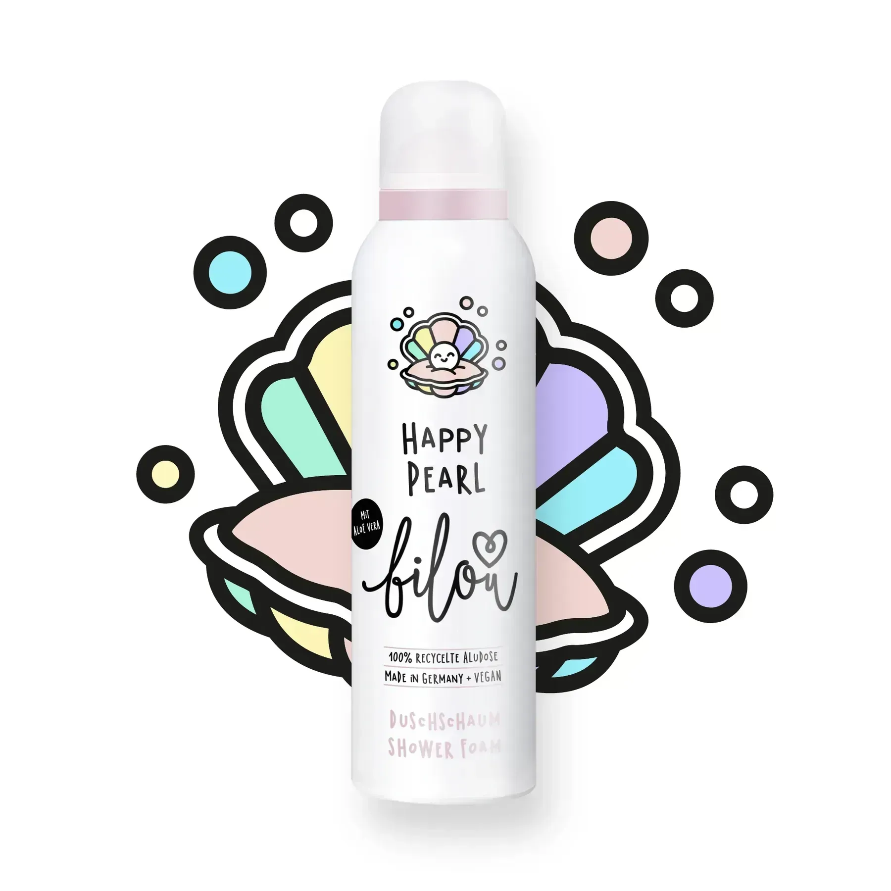 Пінка для душу Bilou Happy Pearl 200 мл