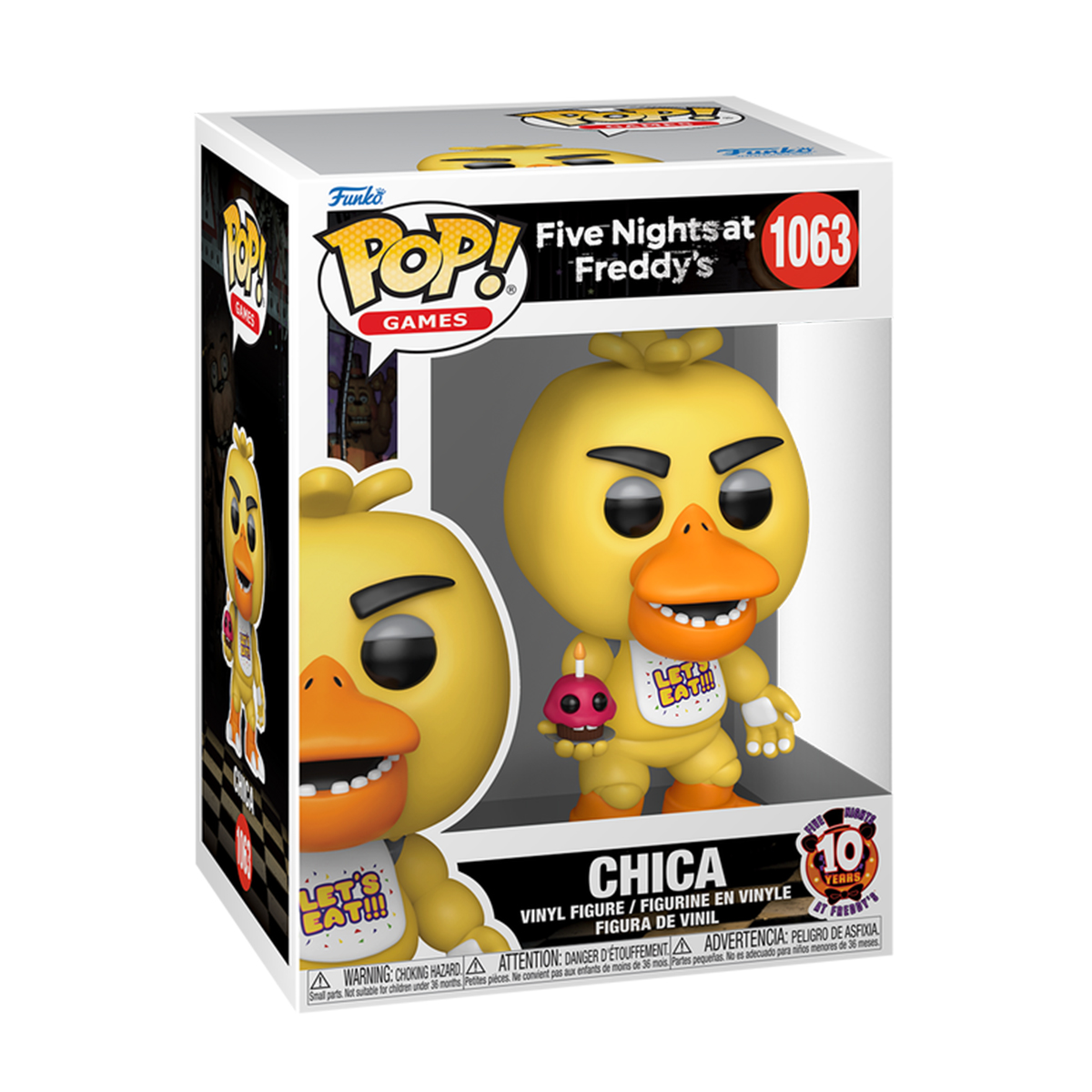 Фігурка Funko Pop! серії "5 ночей у Фредді" - Чіка з Містером Кексом, 87114 1