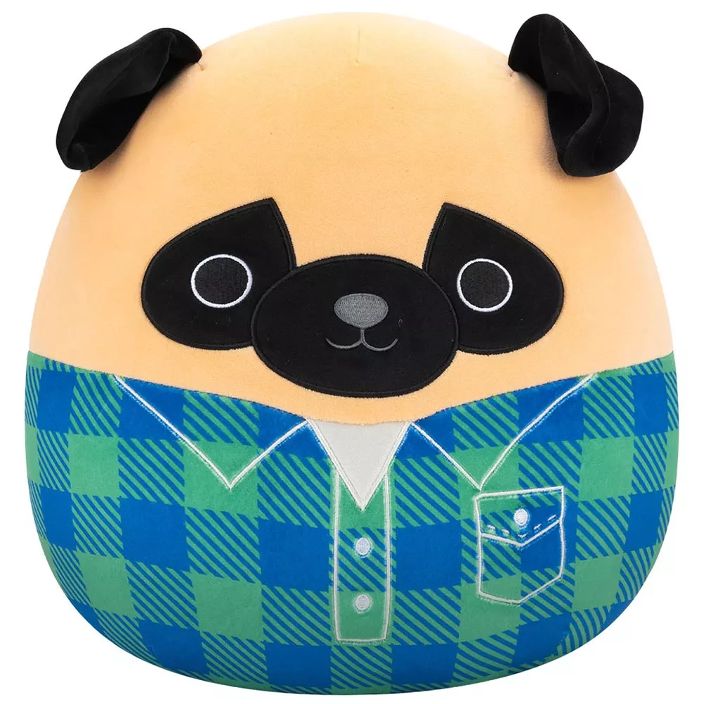 М`яка іграшка SQUISHMALLOWS - МОПС ПРИНЦ, 30 см, SQCR06622
