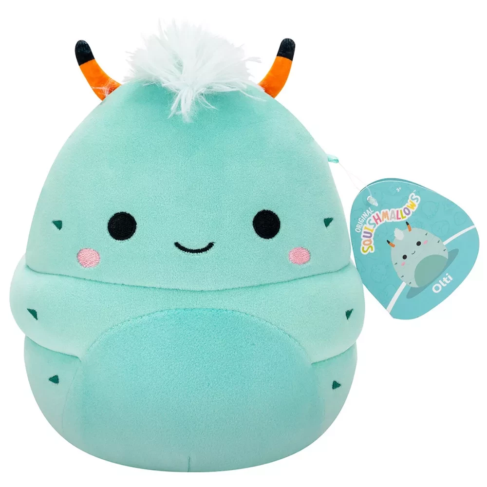 М`яка іграшка SQUISHMALLOWS - РОГАТА ГУСЕНИЦЯ ОЛЬТІ, 19 см, SQCR07941 6