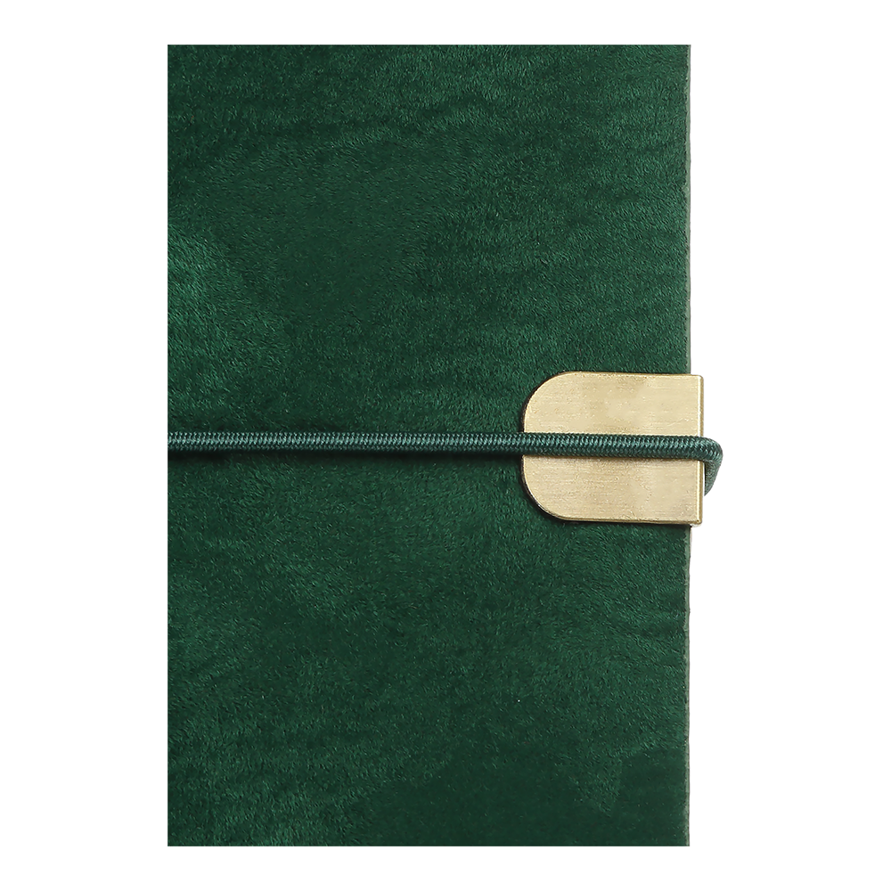 Щоденник датований A5, 2026 Velour, зелений, BM.2134-04 4