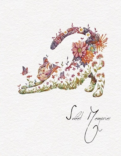 Фотоальбом Ufo 10*15*200 PP-46200 Flower cat