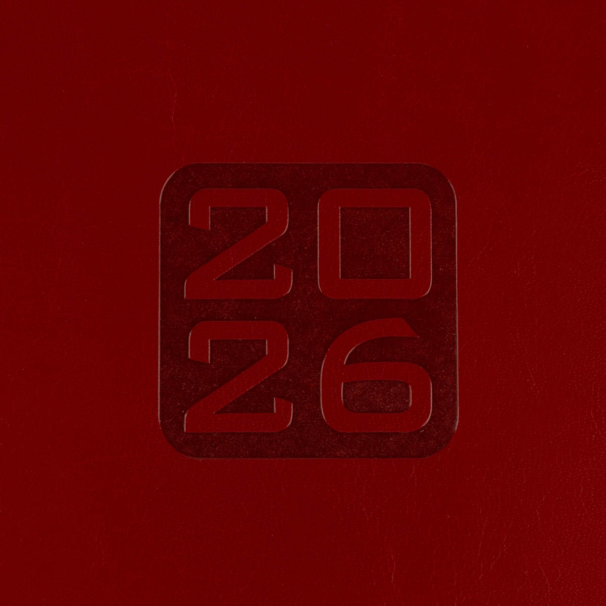 Щоденник датований A4, 2026 Bravo, червоний, BM.2740-05 2