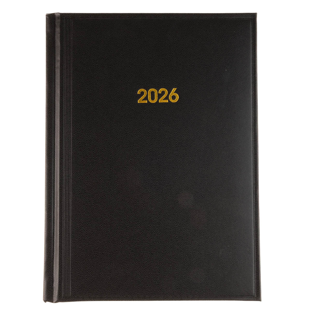 Щоденник датований A5, 2026 Base, чорний, BM.2108-01