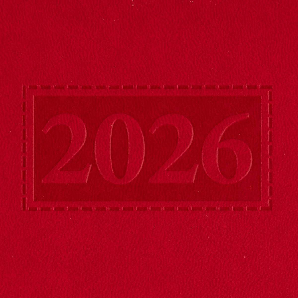Щоденник датований A5, 2026 Gentle, червоний, BM.2109-05 2