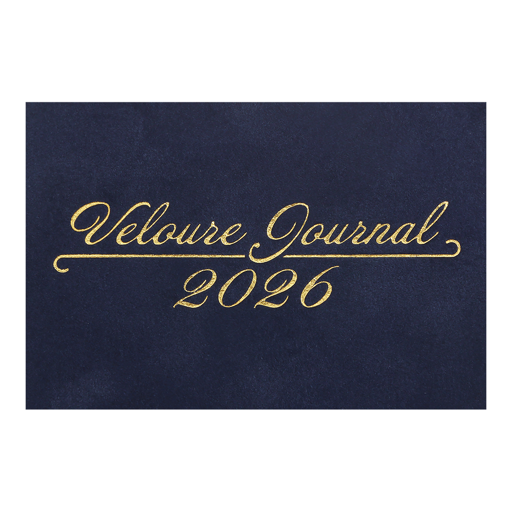 Щоденник датований A6, 2026 Velour, синій, BM.2512-02 3