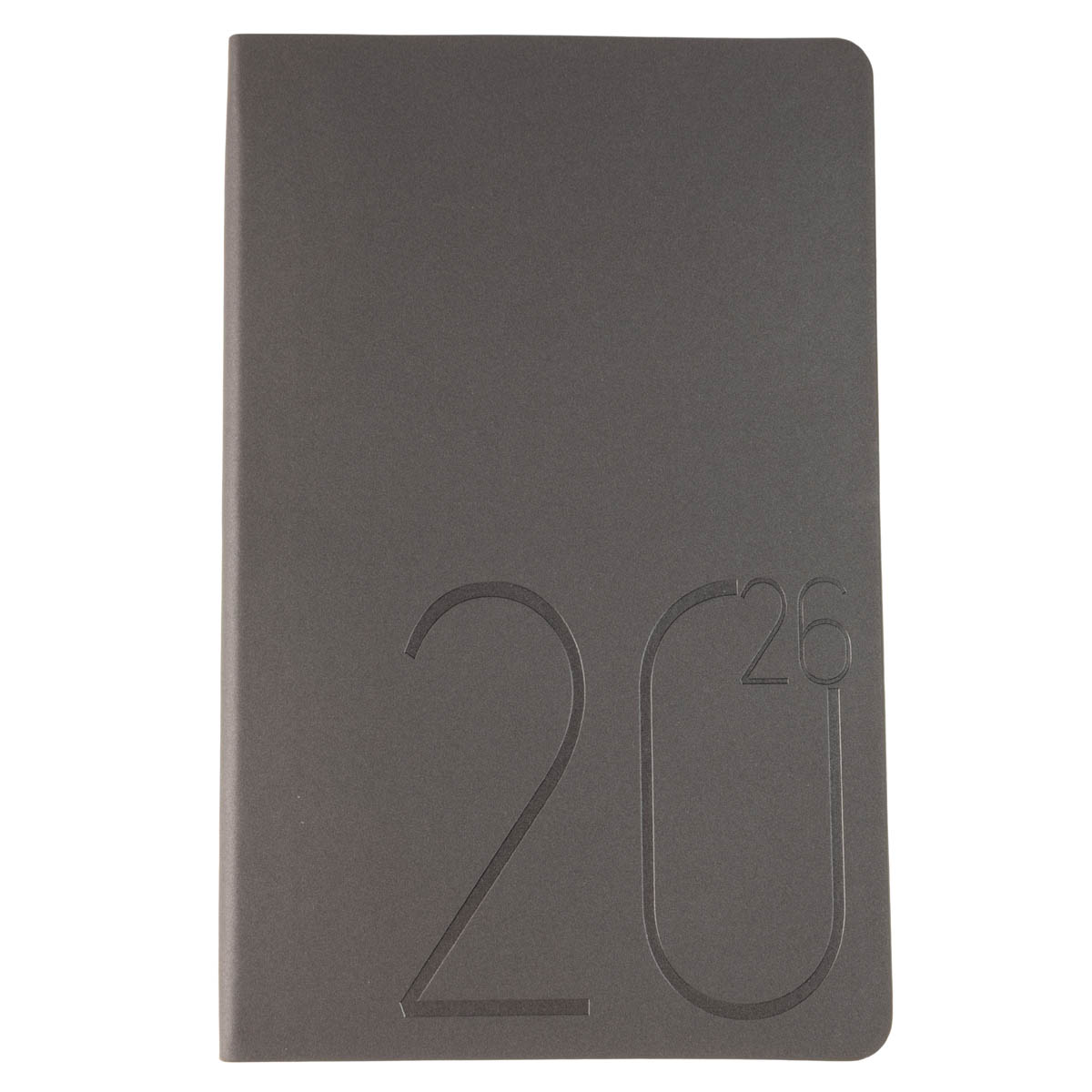 Щотижневик датований A5, 2026 Steel, срібло, BM.2709-24