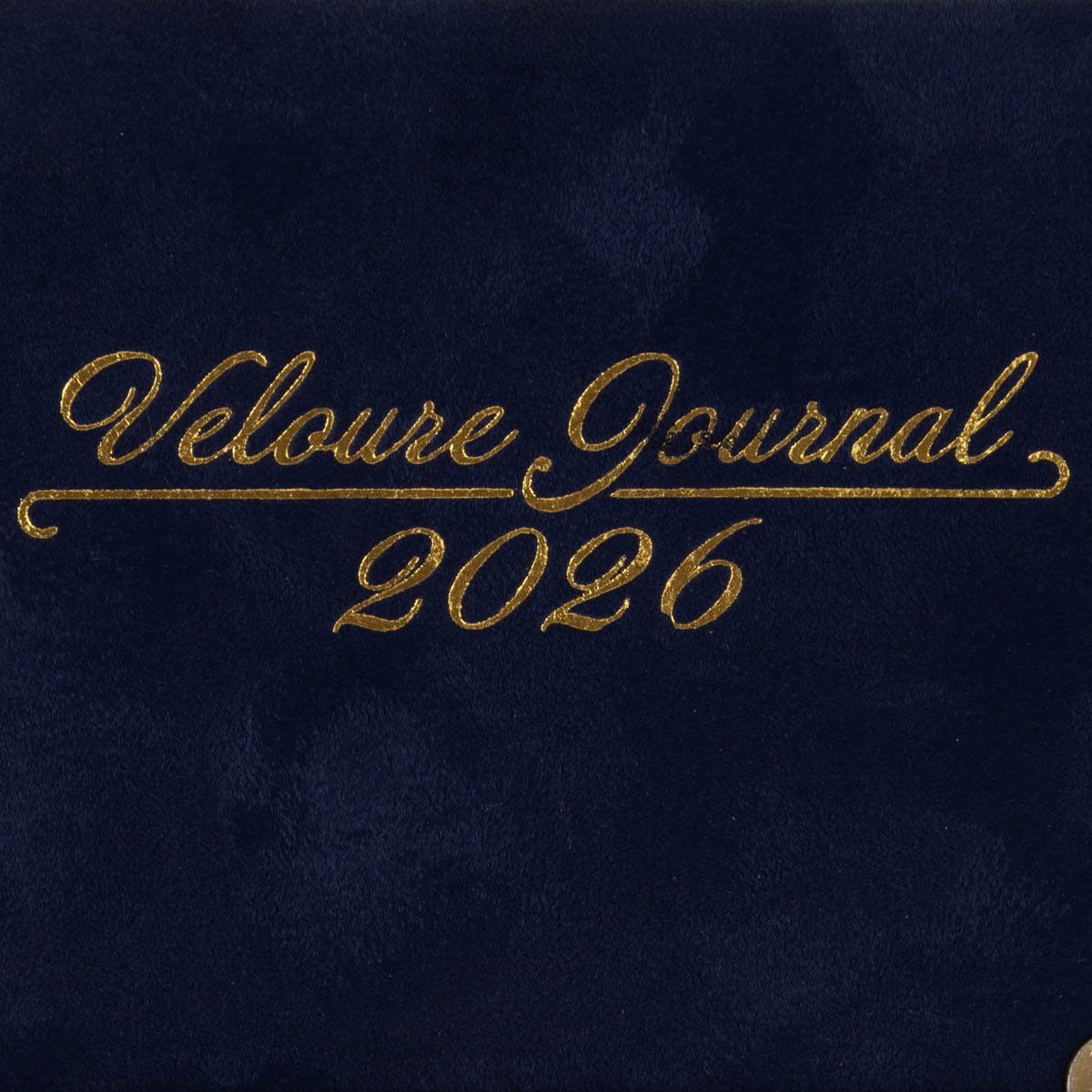 Щотижневик датований A5, 2026 Velour, синій, BM.2710-02 1