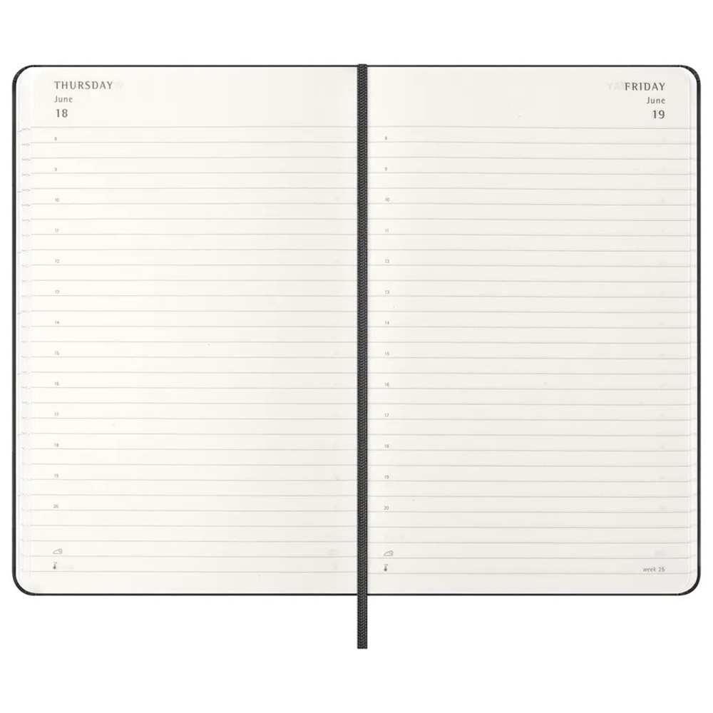 Дневник черный, средний Moleskine 2026, DHB12DC3Y26 1