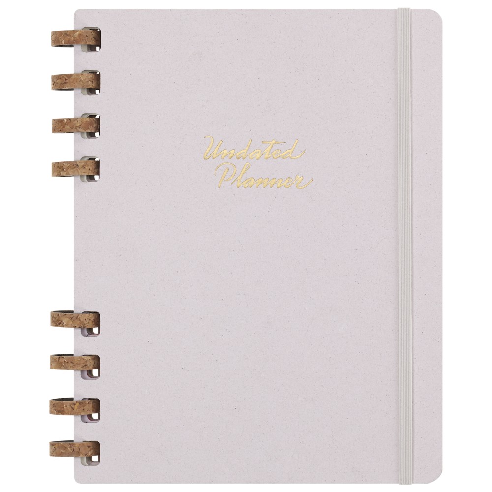 Щотижневик з місцем для дат великий, виноградний, Moleskine Spiral, DHUNDSPD2312MWH4