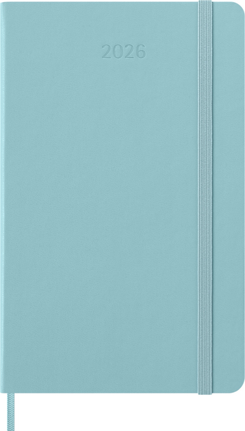 Щотижневик аквамарин, середній Moleskine 2026, DHB2412WN3Y26 1