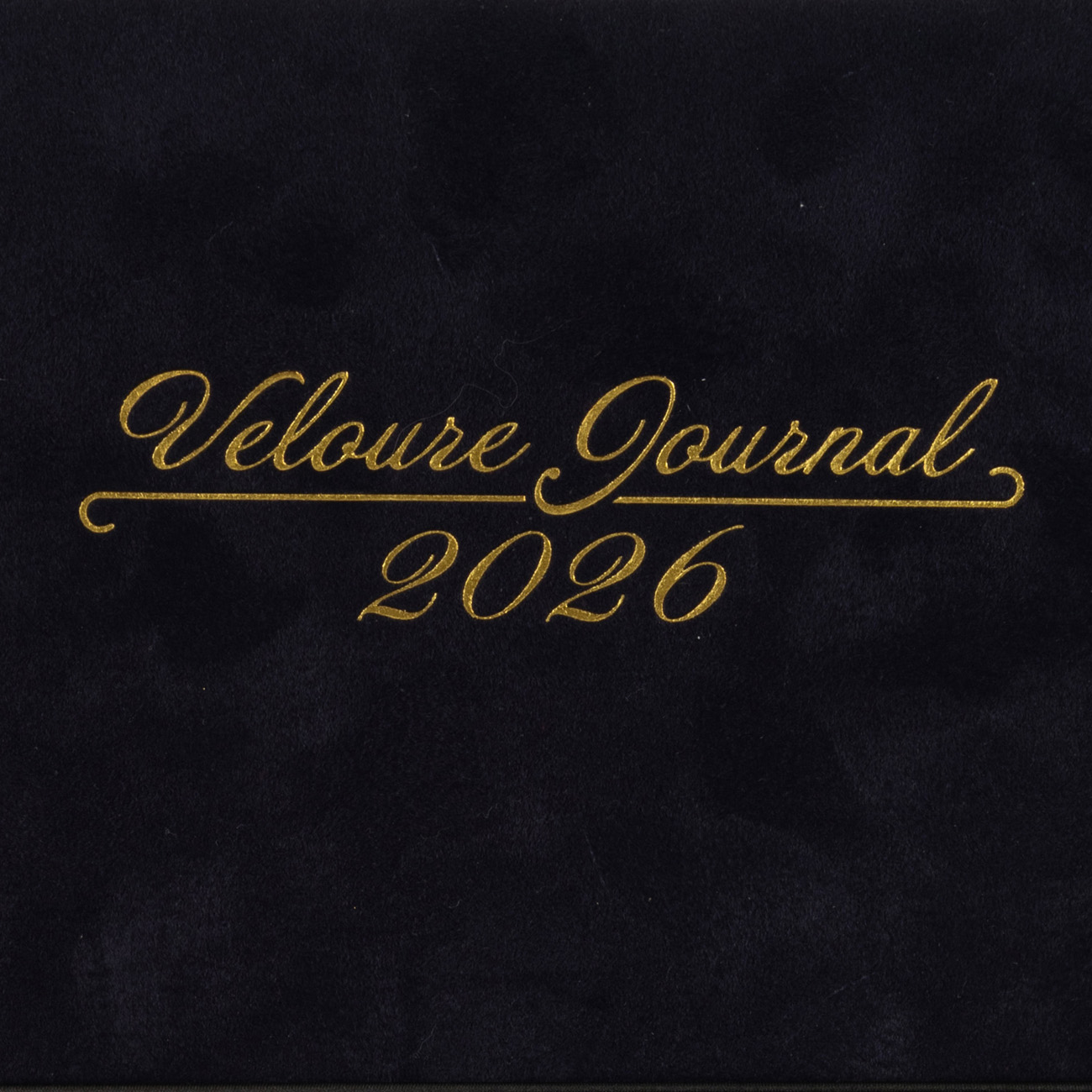Щоденник датований A4, 2026 Velour, чорний, BM.2771-01 2