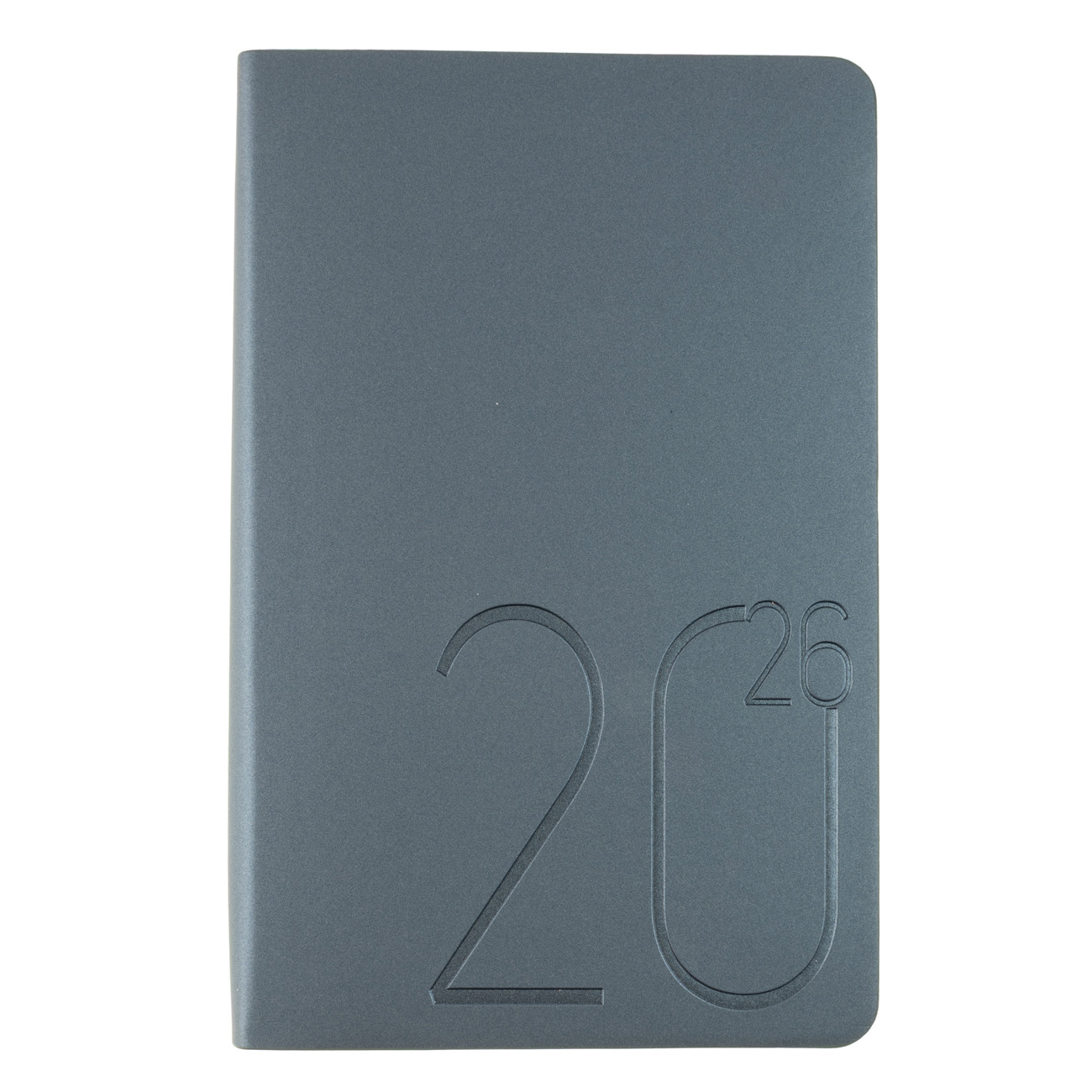 Щоденник датований A6, 2026 Steel, блакитний, BM.2517-14