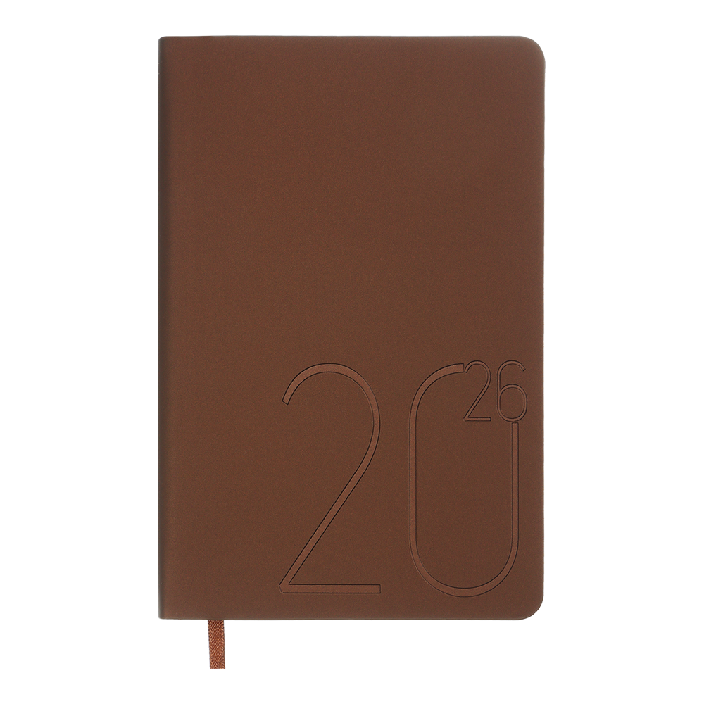 Щоденник датований A6, 2026 Steel, бронза, BM.2517-51