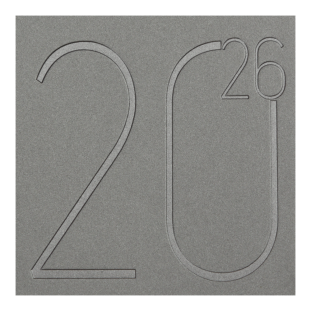 Щоденник датований A6, 2026 Steel, срібло, BM.2517-24 2