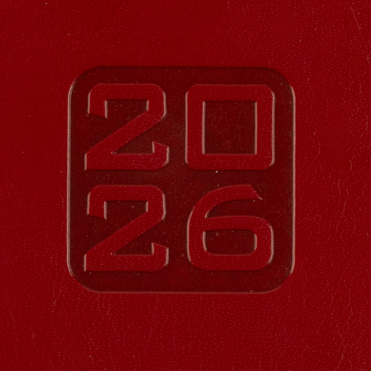 Щотижневик  датований. 2026 кишеньк. Bravo, 153*87, червоний, BM.2904-05 2
