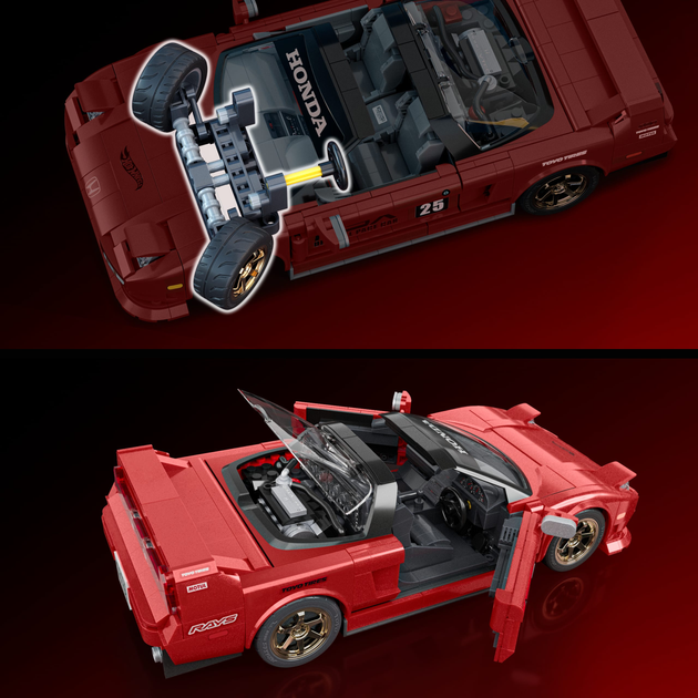 Коллекционная машинка-конструктор "Acura" серии "Elite" Mattel Brick Shop, JFT17 4