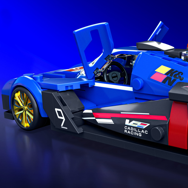 Коллекционная машинка-конструктор "Cadillac" серии "Speed" Mattel Brick Shop, JFR89 4
