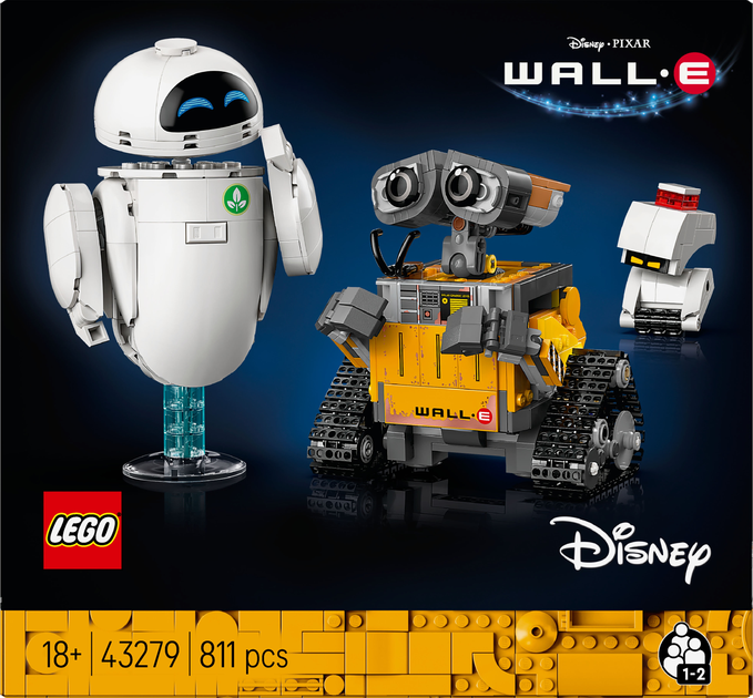 Конструктор Lego Disney "ВОЛЛ·И и Ева", 43279