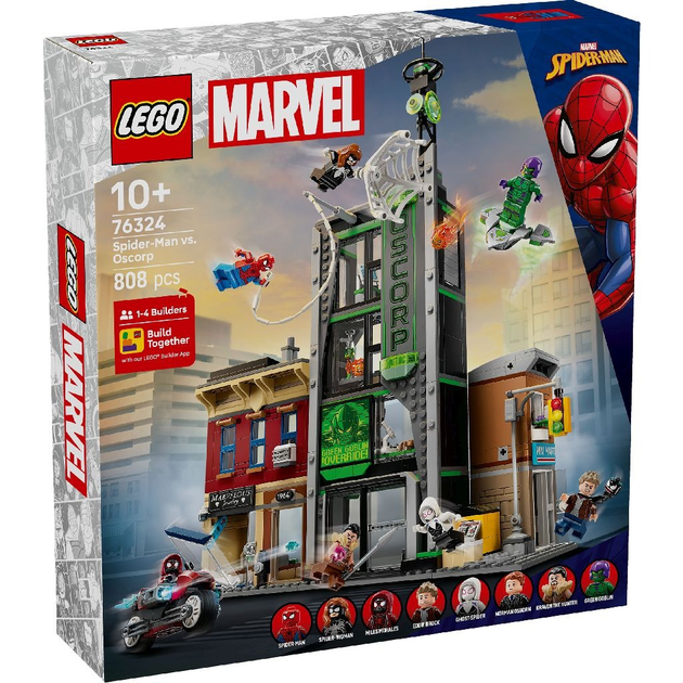 Конструктор Lego Marvel "Человек-паук против Оскорпа", 76324