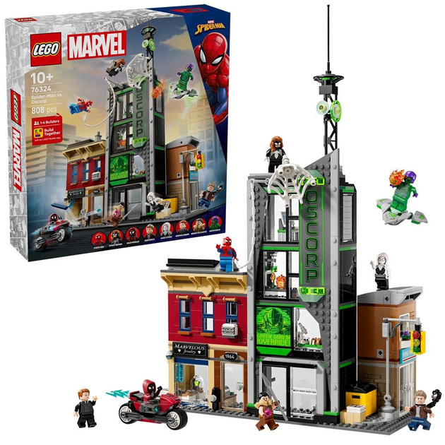 Конструктор Lego Marvel "Человек-паук против Оскорпа", 76324 1
