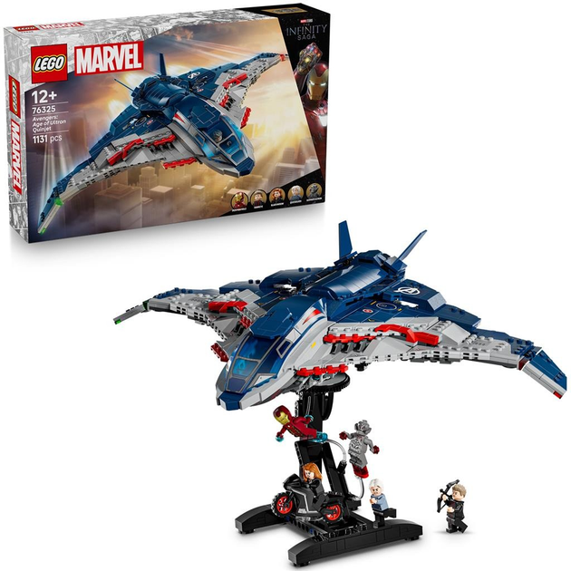 Конструктор Lego Marvel "Мстители: Эра Альтрона Квинджет", 76325 1