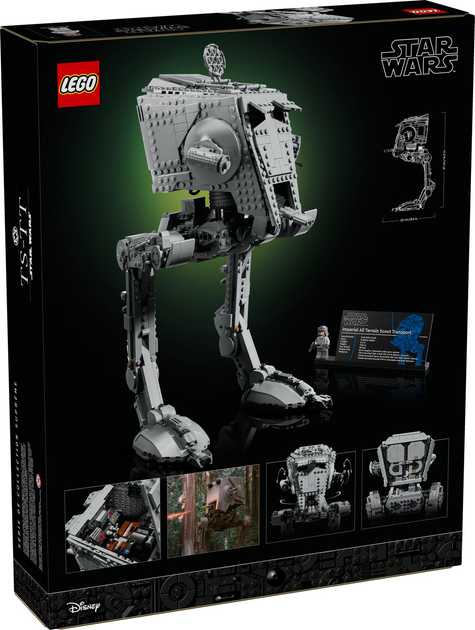 Конструктор Lego Star Wars "Крокоход AT-ST™", 75417 1