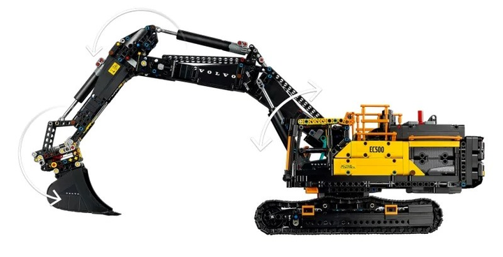 Конструктор Lego Technic "Экскаватор Volvo EC500 Hybrid", 42215 4