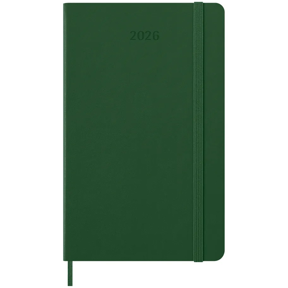 Щоденник миртовий зелений, середній,  Moleskine 2026, DHK1512DC3Y26 4