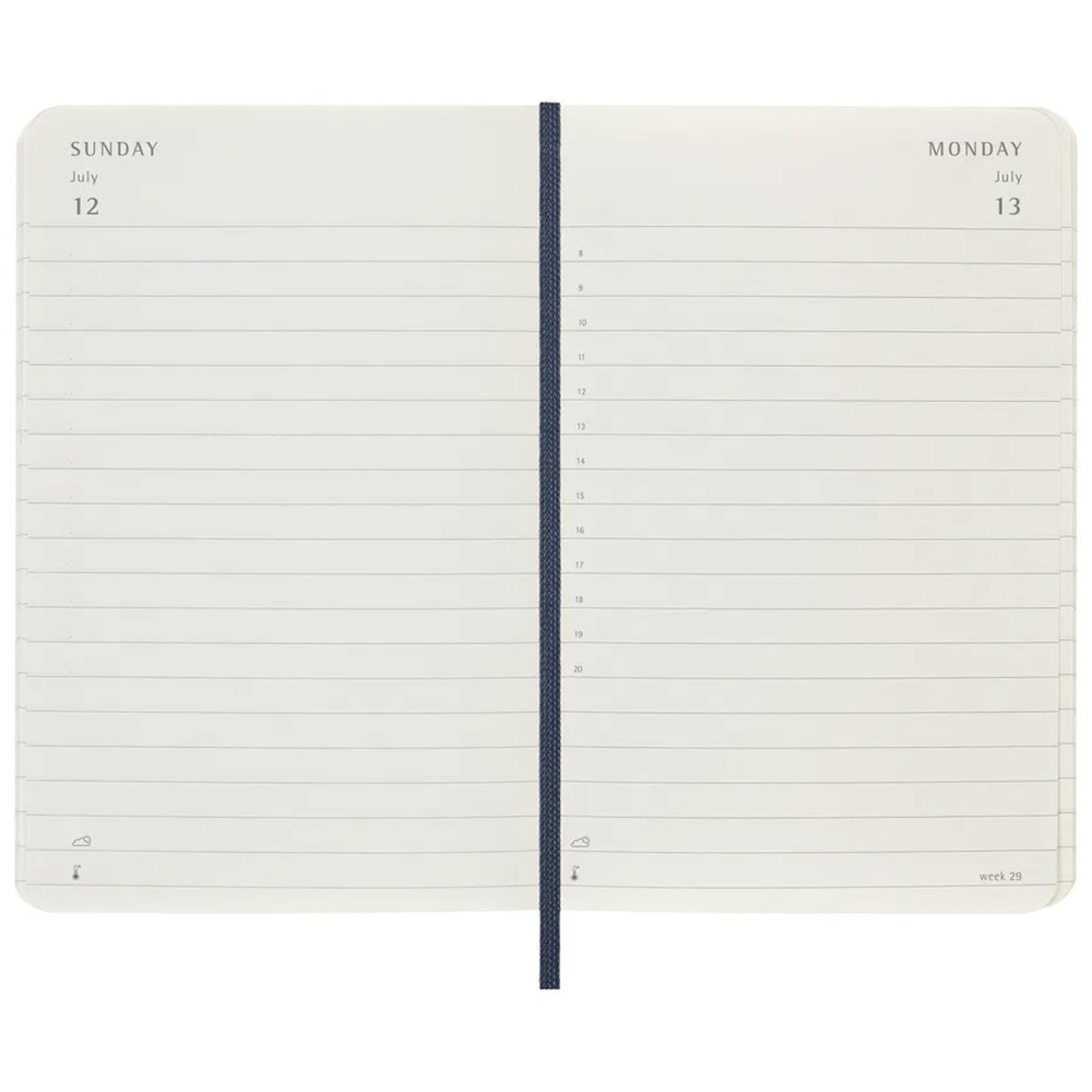 Щоденник сапфір, м’який, кишеньковий  Moleskine 2026, DSB2012DC2Y26 1