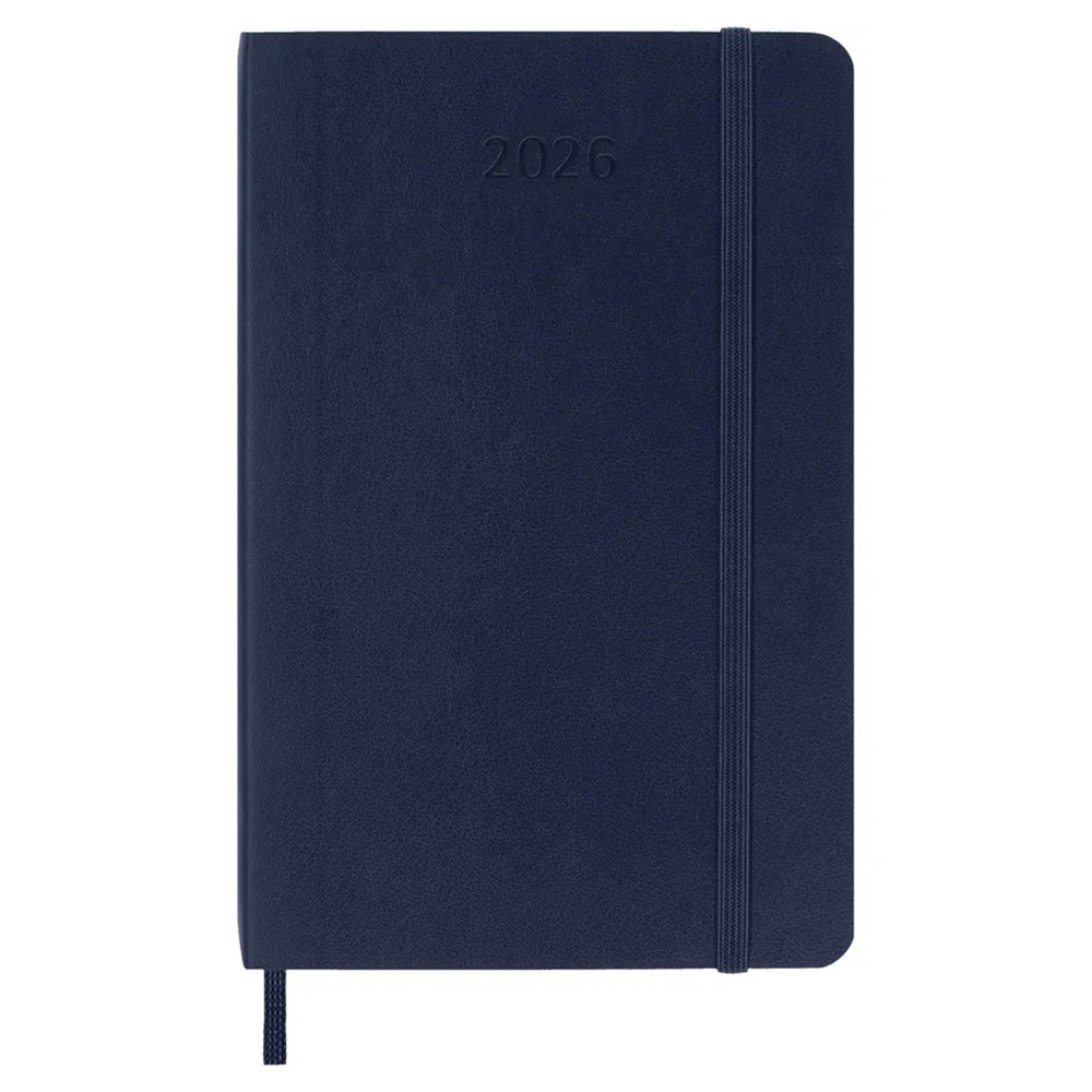 Щоденник сапфір, м’який, кишеньковий  Moleskine 2026, DSB2012DC2Y26 3