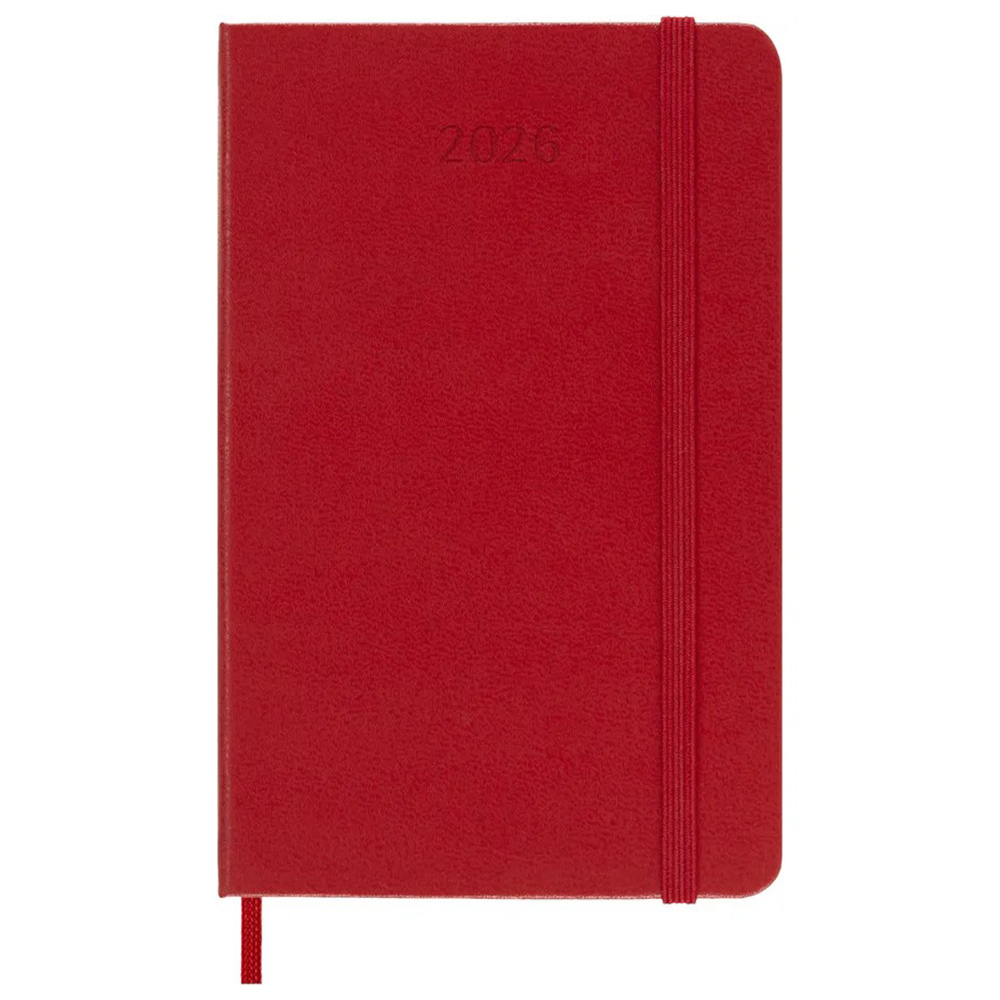 Щоденник червоний, кишеньковий  Moleskine 2026, DHF212DC2Y26 4