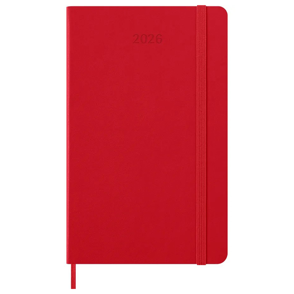 Щоденник червоний, середній  Moleskine 2026, DHF212DC3Y26 4
