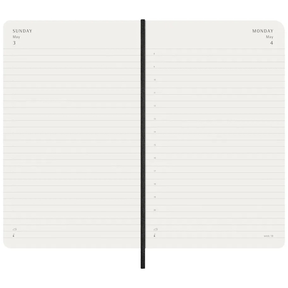 Щоденник чорний, кишеньковий  Moleskine 2026, DHB12DC2Y26 1