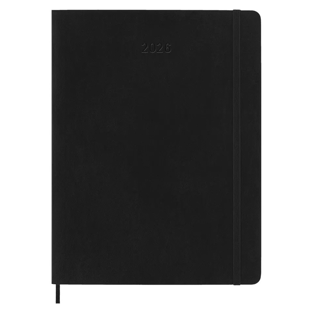 Щотижневик  чорний, м’який, Moleskine 2026, DSB12WN4Y26 4