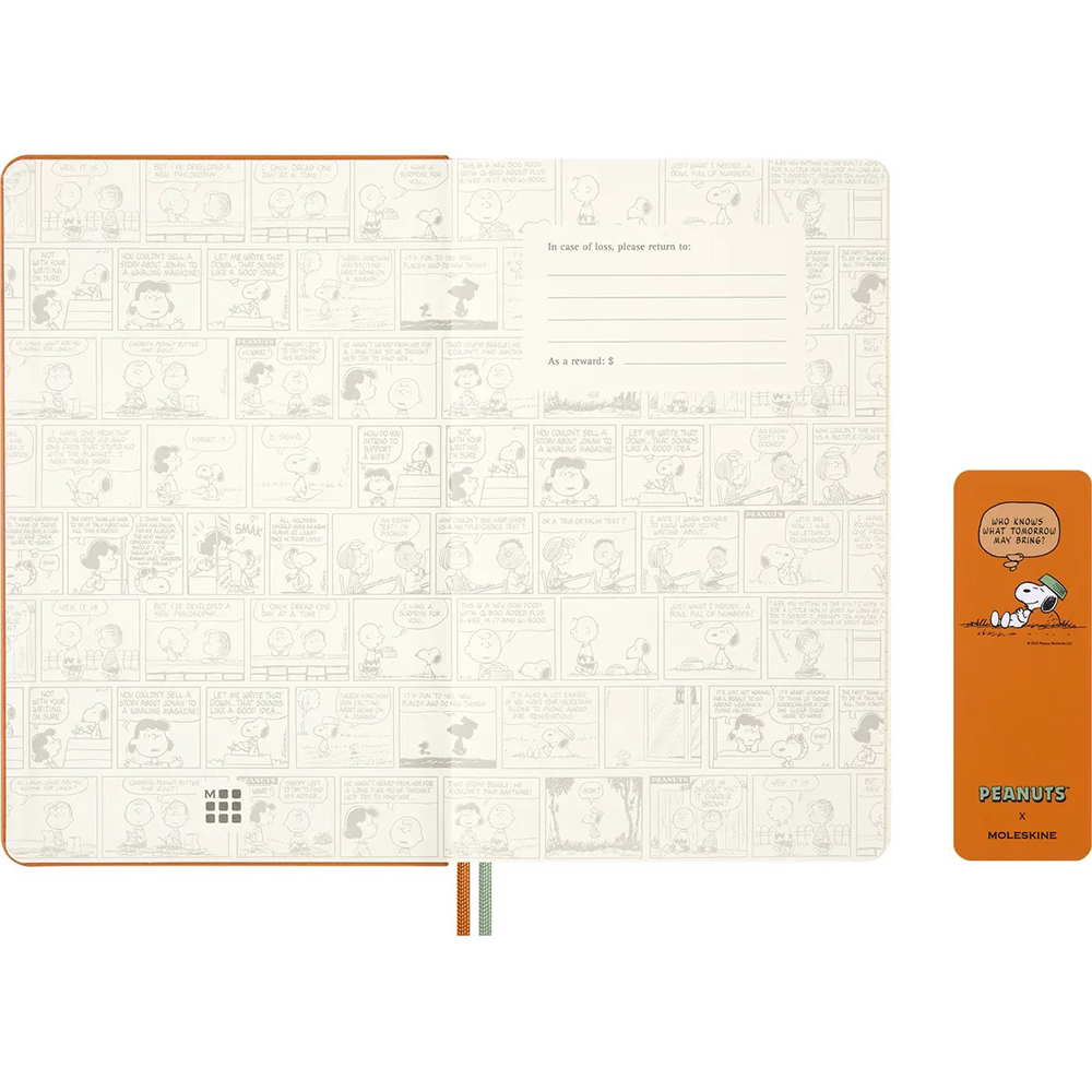 Щотижневик помаранчевий, середній Moleskine 2026 Peanuts, DHPE12WN3Y26 2