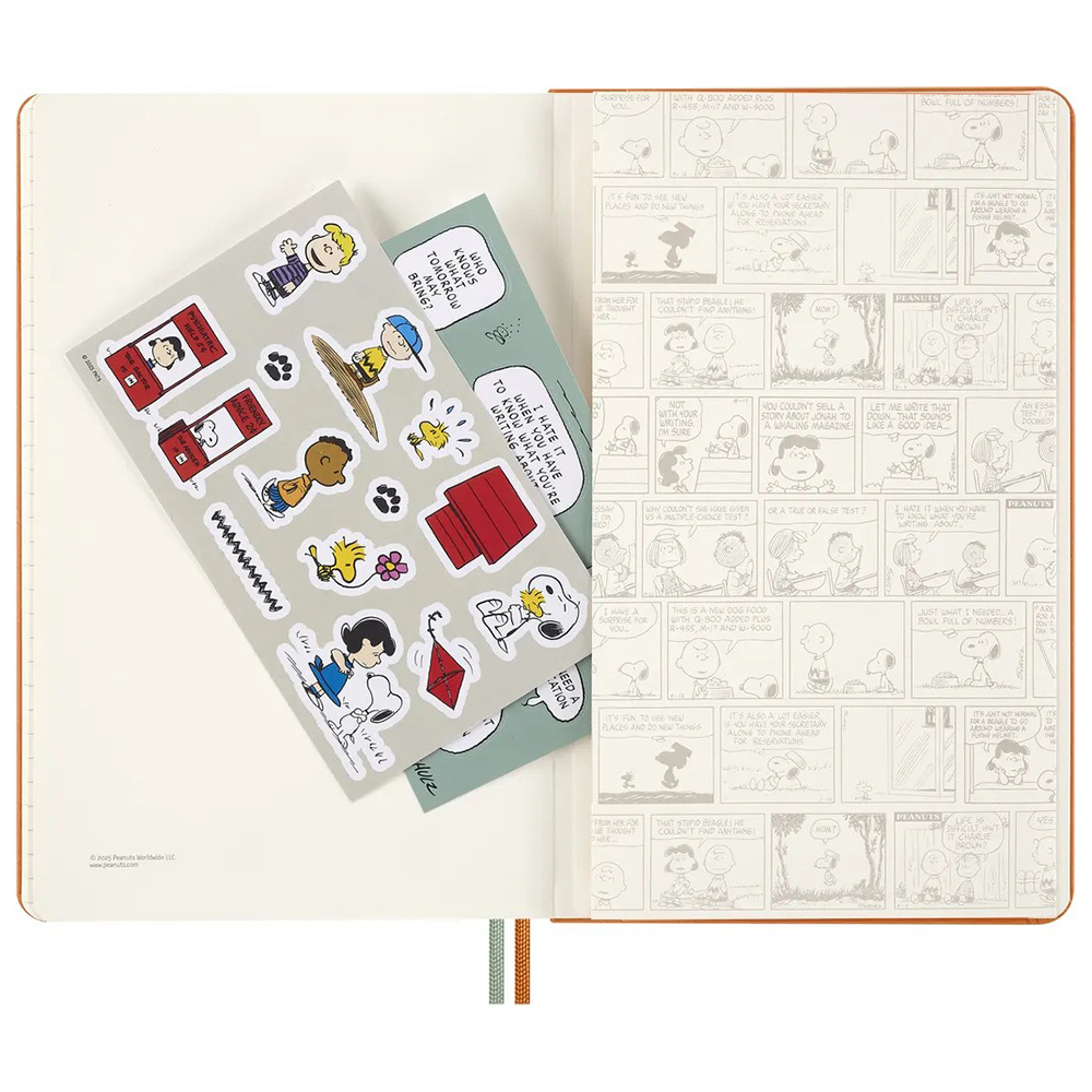 Щотижневик помаранчевий, середній Moleskine 2026 Peanuts, DHPE12WN3Y26 3