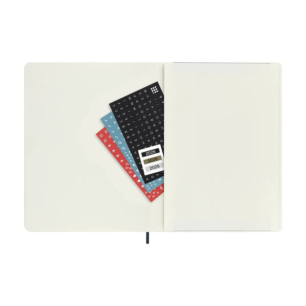 Щотижневик сапфір м’який Moleskine 2026, DSB2012WN4Y26 3