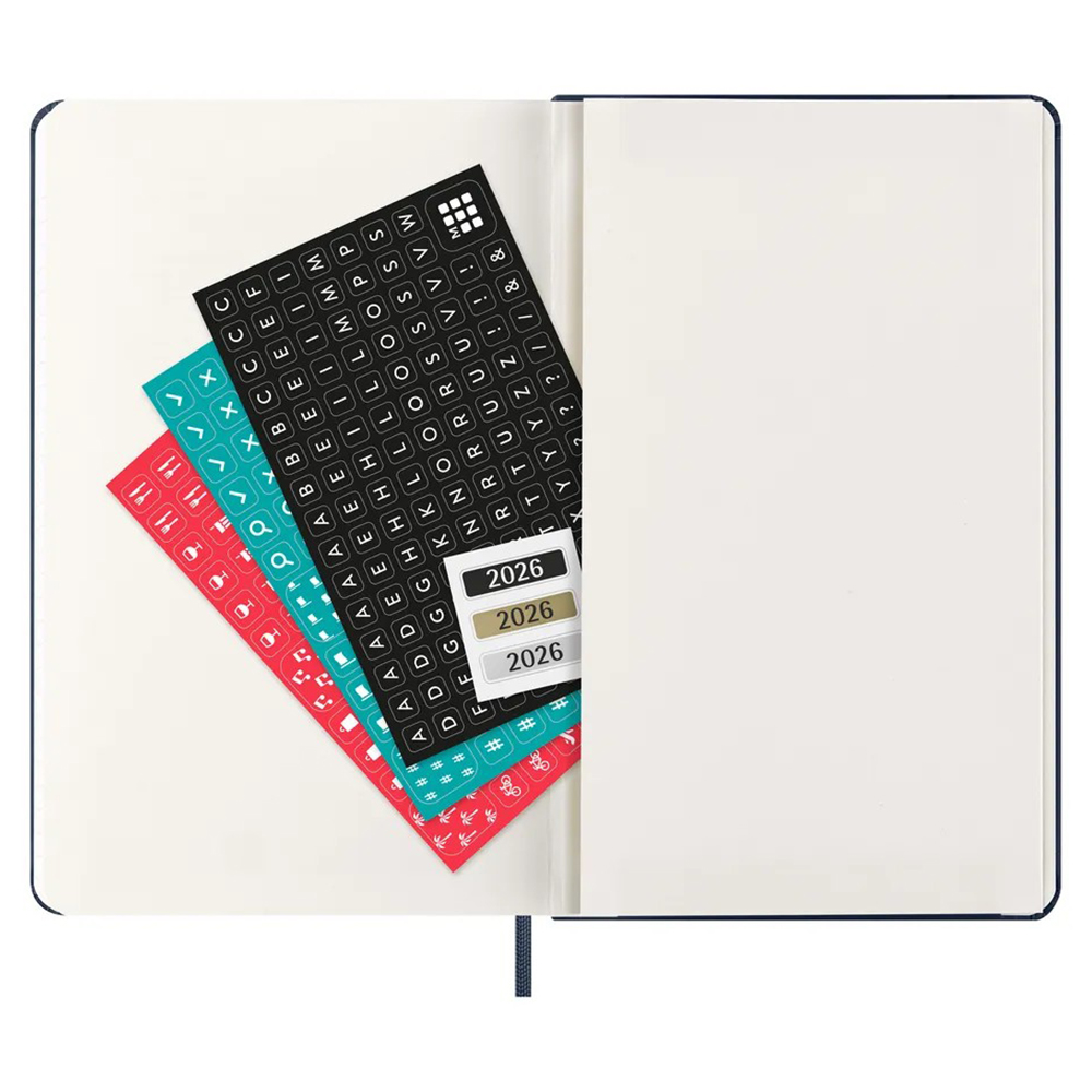 Щотижневик сапфір, середній Moleskine 2026, DHB2012WN3Y26 3