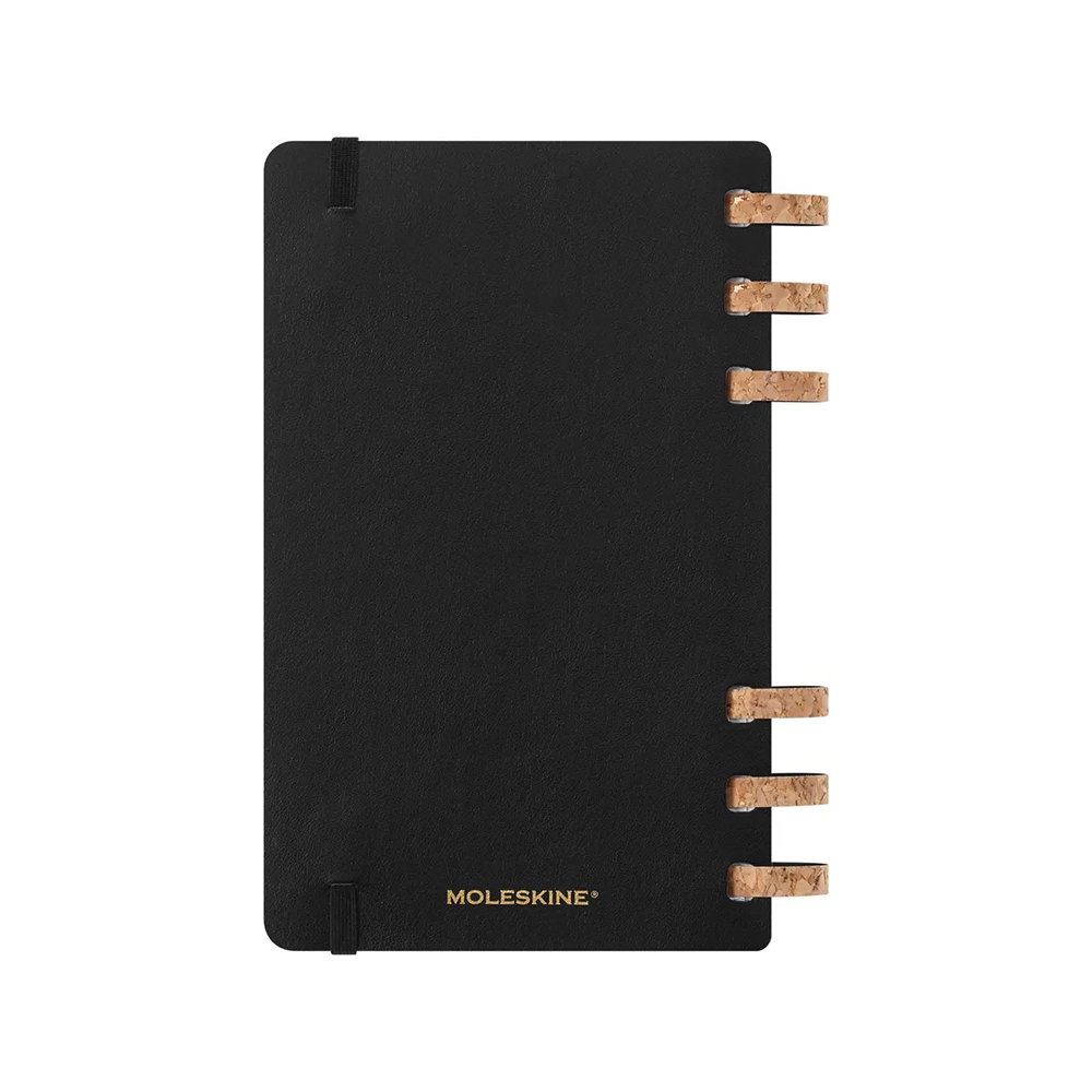 Щотижневик чорний м’який, середній Moleskine 2026 Spiral, DSSPB12MWH3Y26 8