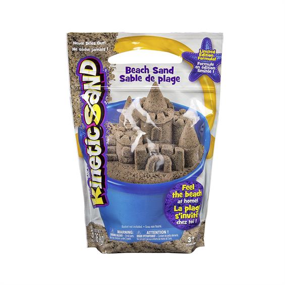 Песок для детского творчества - Kinetic Sand Beach (натуральный цвет, 1360 г), 71435