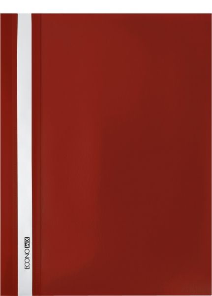 Швидкозшивач А4, глянець, бордова E31511-18