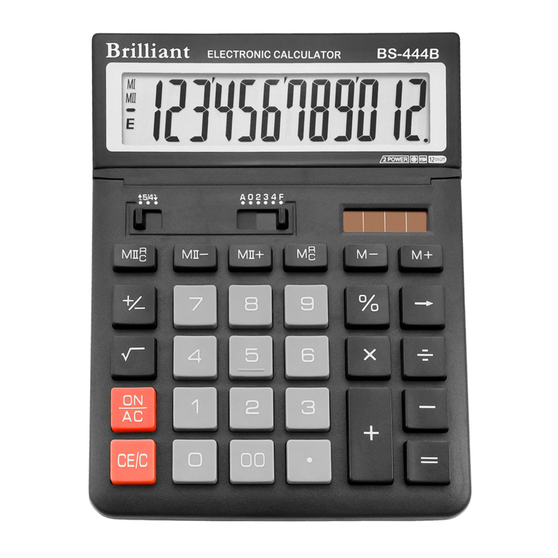 Калькулятор Brilliant BS-444В 12р., 2-пит