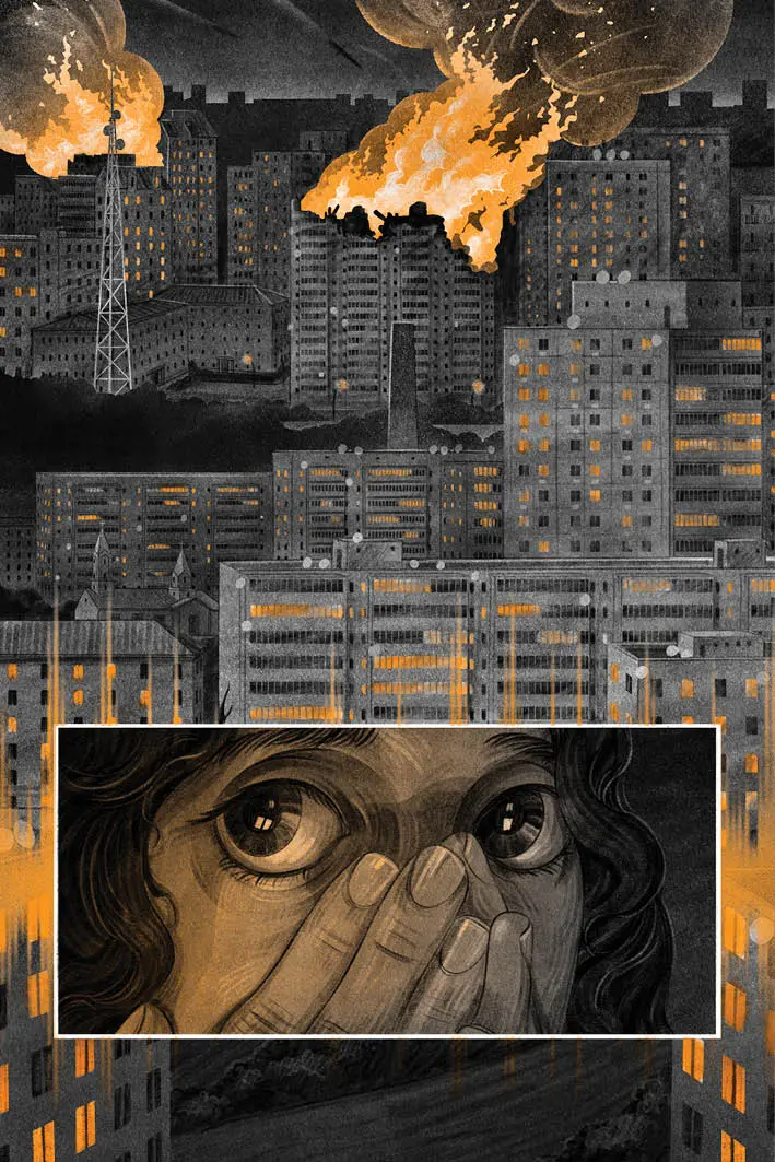 Книга комикс "Краткая история долгой войны. Мариам Найем, Юлия Ус, Иван Кипибида" (у) (9161) 3