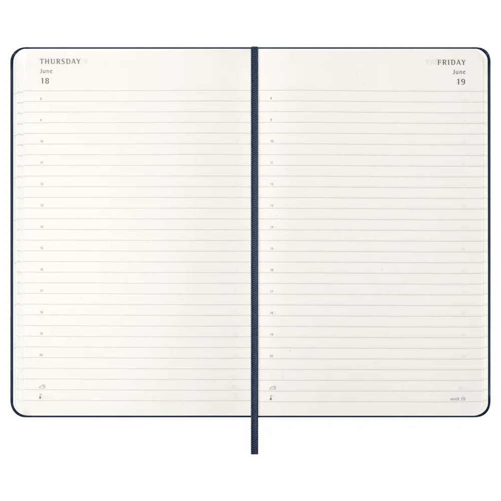Щоденник сапфір, середній Moleskine 2026, DHB2012DC3Y26 1