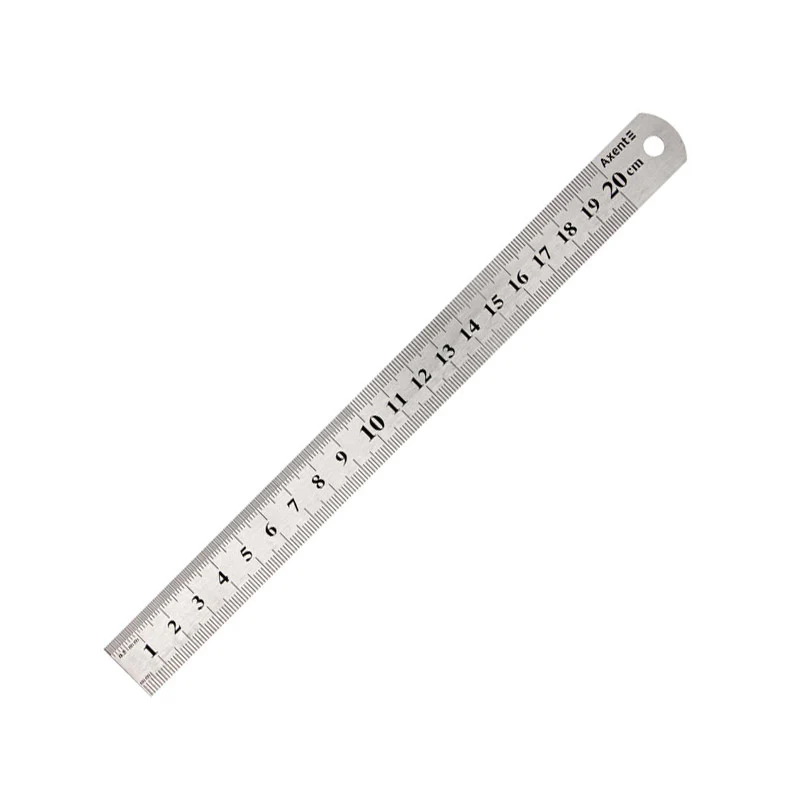 Линейка металическая 30 см Axent 7720-A