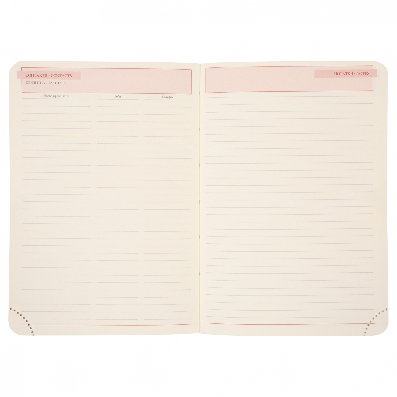 Щоденник-діловий записник А6 2026 "Bruno" датований, твердий, 352 сторінки, Leo Planner 7