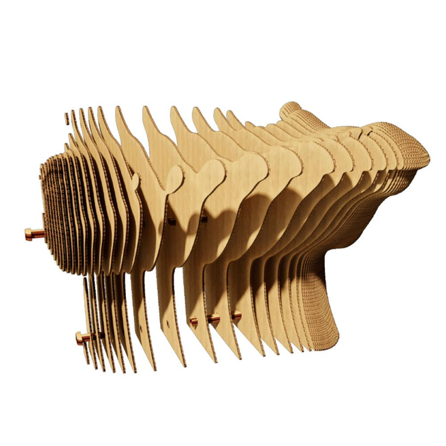 Картонний конструктор "Cartonic 3D Puzzle GIRAFFE", CARTGIR 2