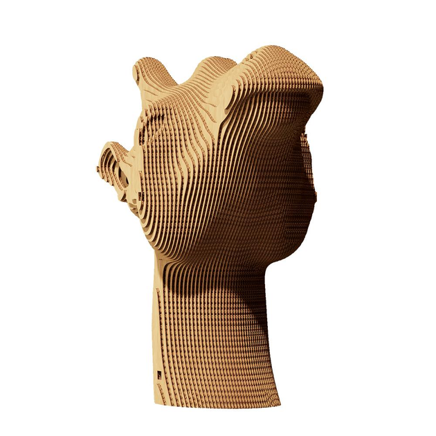 Картонний конструктор "Cartonic 3D Puzzle GIRAFFE", CARTGIR 3